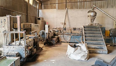 PE+CaCO3 Filler Masterbatch Compounding Line