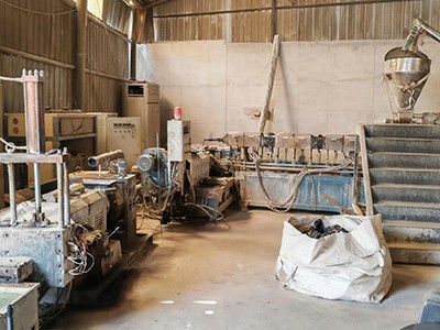 PE+CaCO3 Filler Masterbatch Compounding Line