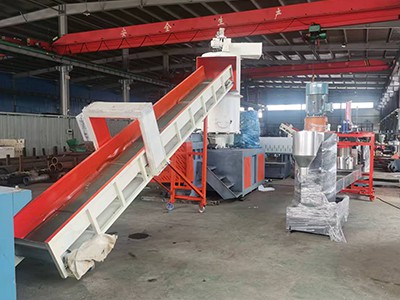 Compactor Type Plastic Pelletizing Line