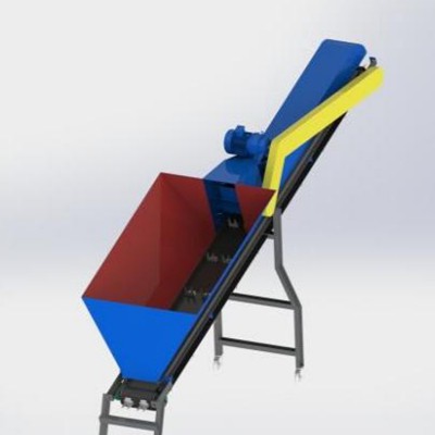 Plastic Recycling Conveyor (Inclined Belt Conveyor)