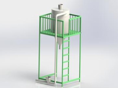 Plastic Pellet Storage Silo