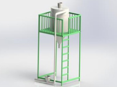 Plastic Pellet Storage Silo