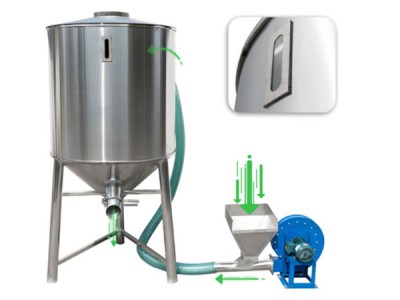 Plastic Pellet Storage Silo